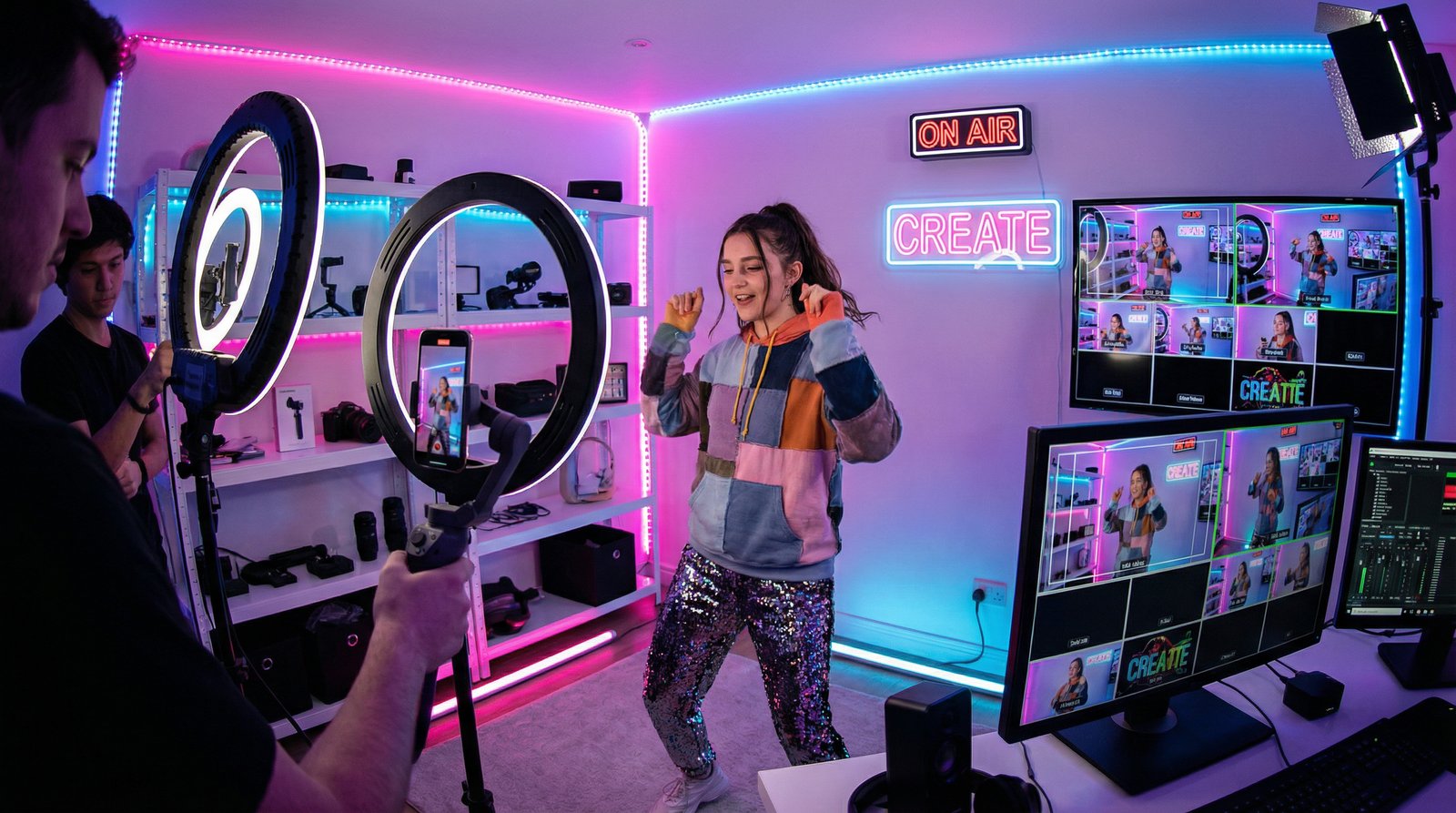 蜜桃短视频创作